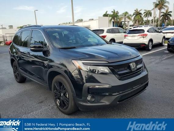 HONDA PILOT 2022 5FNYF5H27NB026432 image