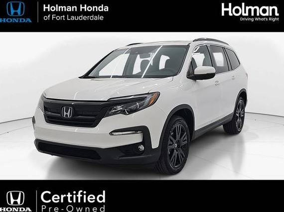 HONDA PILOT 2022 5FNYF5H24NB034634 image