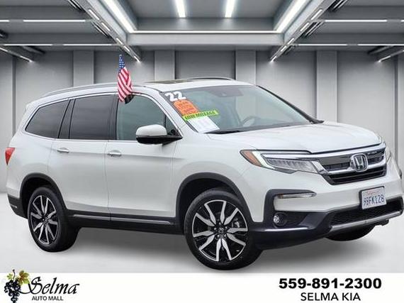 HONDA PILOT 2022 5FNYF5H66NB020561 image