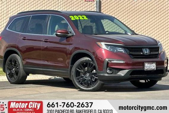 HONDA PILOT 2022 5FNYF6H27NB075572 image HONDA PILOT 2022 5FNYF6H27NB075572 image