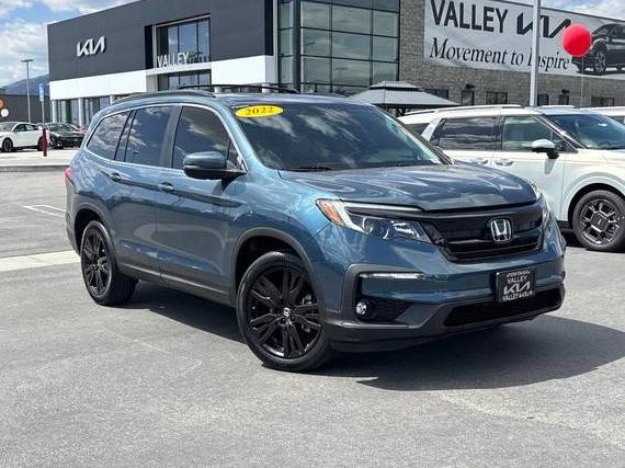 HONDA PILOT 2022 5FNYF5H21NB023090 image