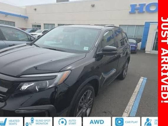 HONDA PILOT 2022 5FNYF6H32NB042388 image