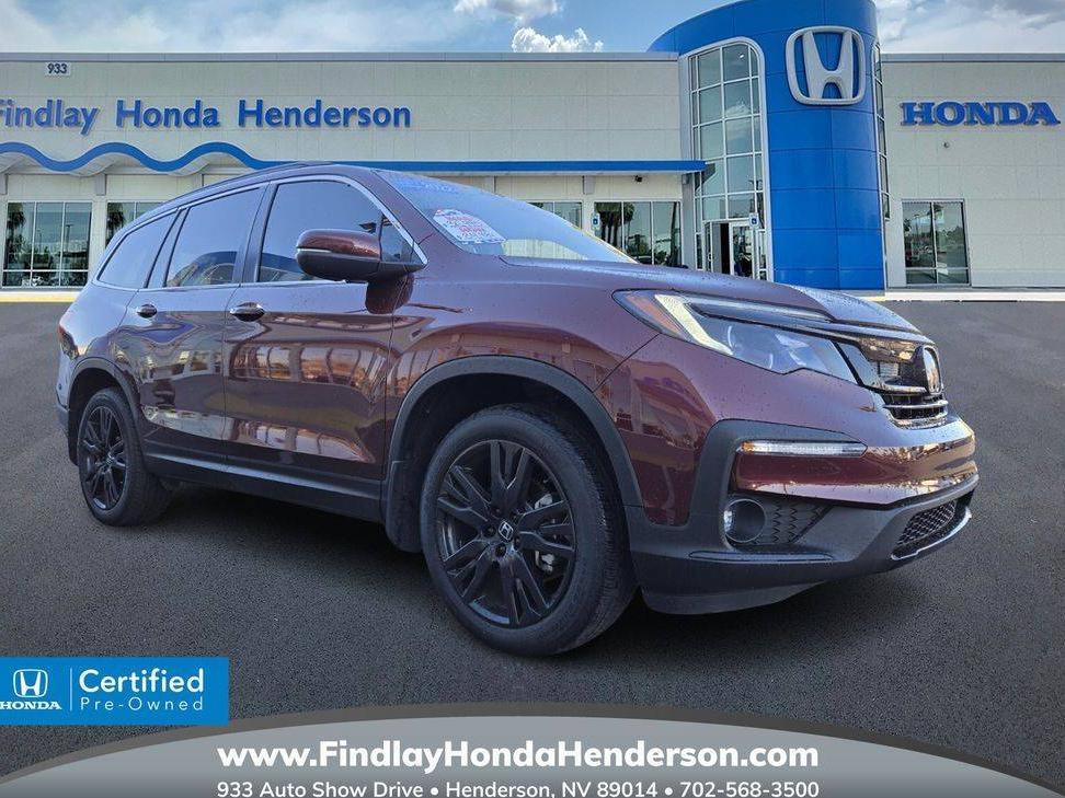 HONDA PILOT 2022 5FNYF5H28NB035995 image