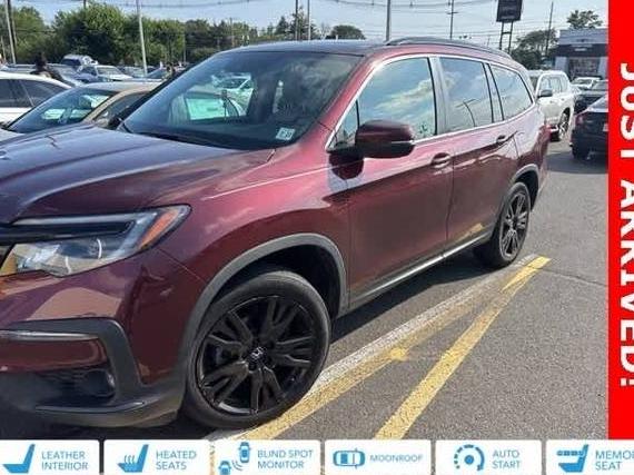 HONDA PILOT 2022 5FNYF6H23NB058106 image