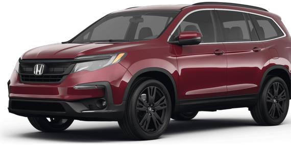 HONDA PILOT 2022 5FNYF6H20NB070651 image