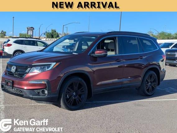 HONDA PILOT 2022 5FNYF5H24NB018126 image