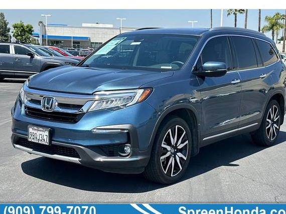 HONDA PILOT 2022 5FNYF5H64NB024611 image