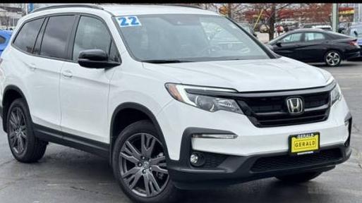 HONDA PILOT 2022 5FNYF6H36NB037047 image