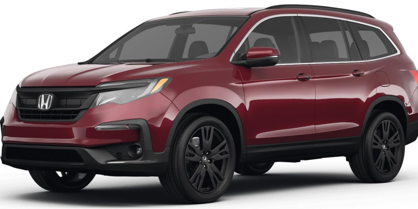 HONDA PILOT 2022 5FNYF6H25NB075604 image