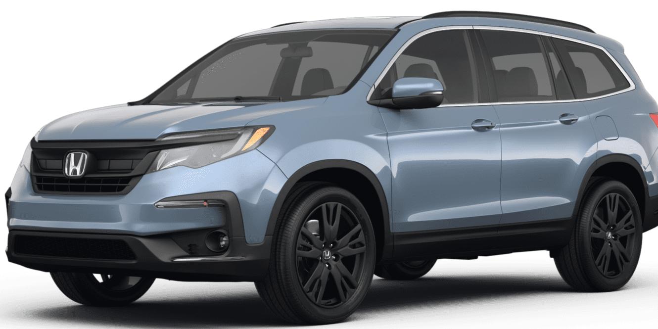 HONDA PILOT 2022 5FNYF6H27NB040286 image