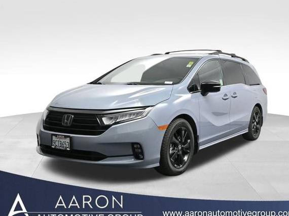 HONDA ODYSSEY 2023 5FNRL6H76PB003127 image