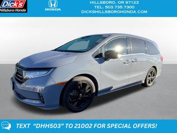 HONDA ODYSSEY 2023 5FNRL6H78PB074796 image