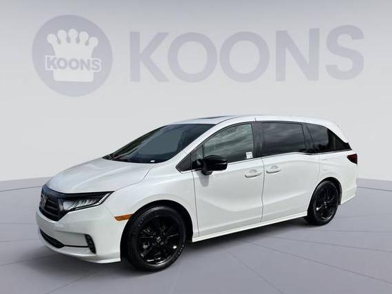 HONDA ODYSSEY 2023 5FNRL6H74PB013736 image