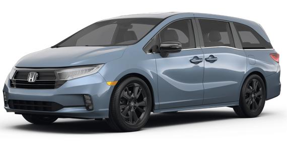 HONDA ODYSSEY 2023 5FNRL6H70PB077238 image