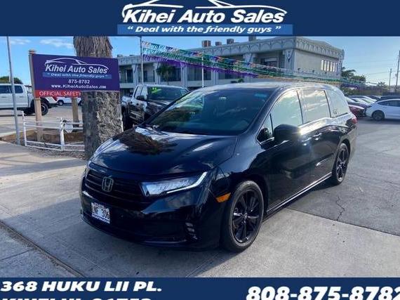 HONDA ODYSSEY 2023 5FNRL6H73PB072373 image