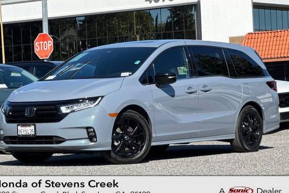 HONDA ODYSSEY 2023 5FNRL6H76PB042381 image