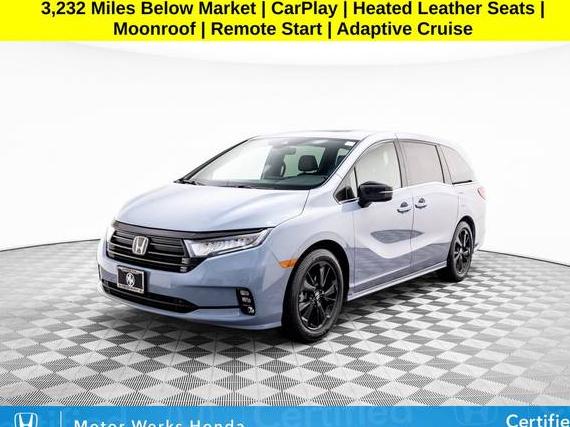 HONDA ODYSSEY 2023 5FNRL6H70PB003480 image