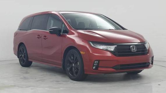 HONDA ODYSSEY 2023 5FNRL6H76PB022602 image
