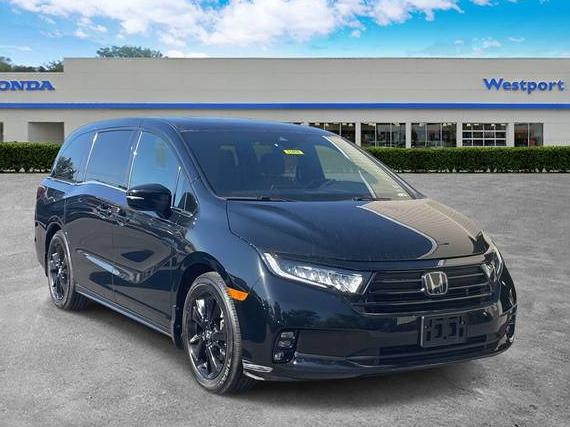 HONDA ODYSSEY 2023 5FNRL6H77PB076586 image