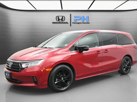 HONDA ODYSSEY 2023 5FNRL6H75PB034417 image
