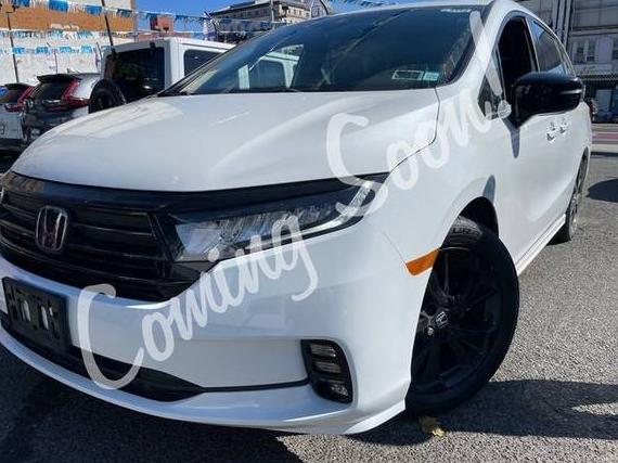 HONDA ODYSSEY 2023 5FNRL6H71PB006548 image