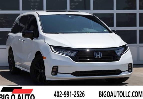 HONDA ODYSSEY 2023 5FNRL6H74PB043724 image