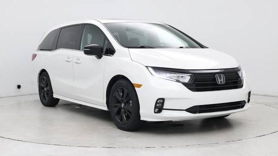HONDA ODYSSEY 2023 5FNRL6H79PB041726 image