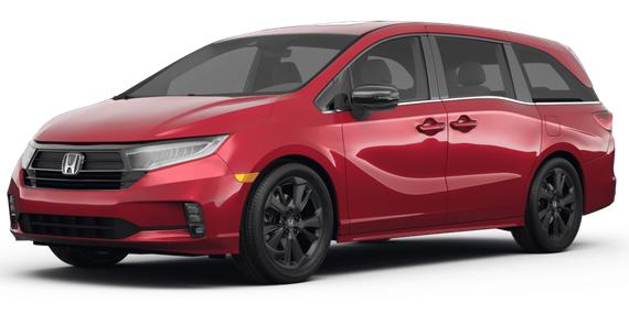 HONDA ODYSSEY 2023 5FNRL6H74PB034389 image