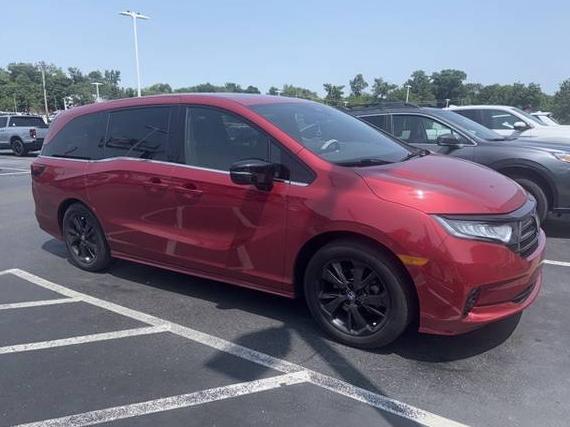HONDA ODYSSEY 2023 5FNRL6H70PB052971 image