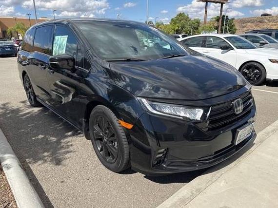 HONDA ODYSSEY 2023 5FNRL6H76PB029582 image