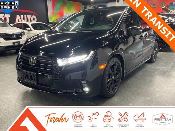 HONDA ODYSSEY 2023 5FNRL6H73PB014683 image