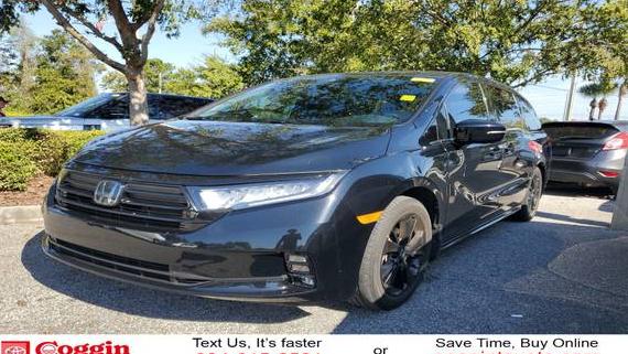 HONDA ODYSSEY 2023 5FNRL6H71PB002709 image