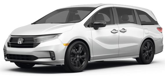 HONDA ODYSSEY 2023 5FNRL6H74PB056196 image