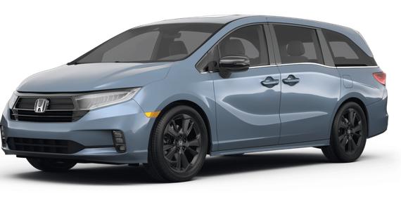 HONDA ODYSSEY 2023 5FNRL6H76PB001975 image