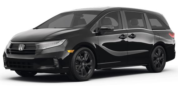 HONDA ODYSSEY 2023 5FNRL6H79PB029589 image