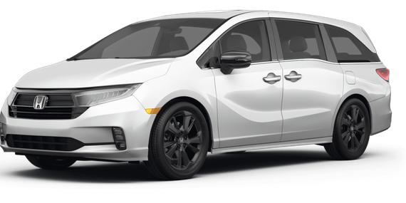 HONDA ODYSSEY 2023 5FNRL6H74PB004843 image