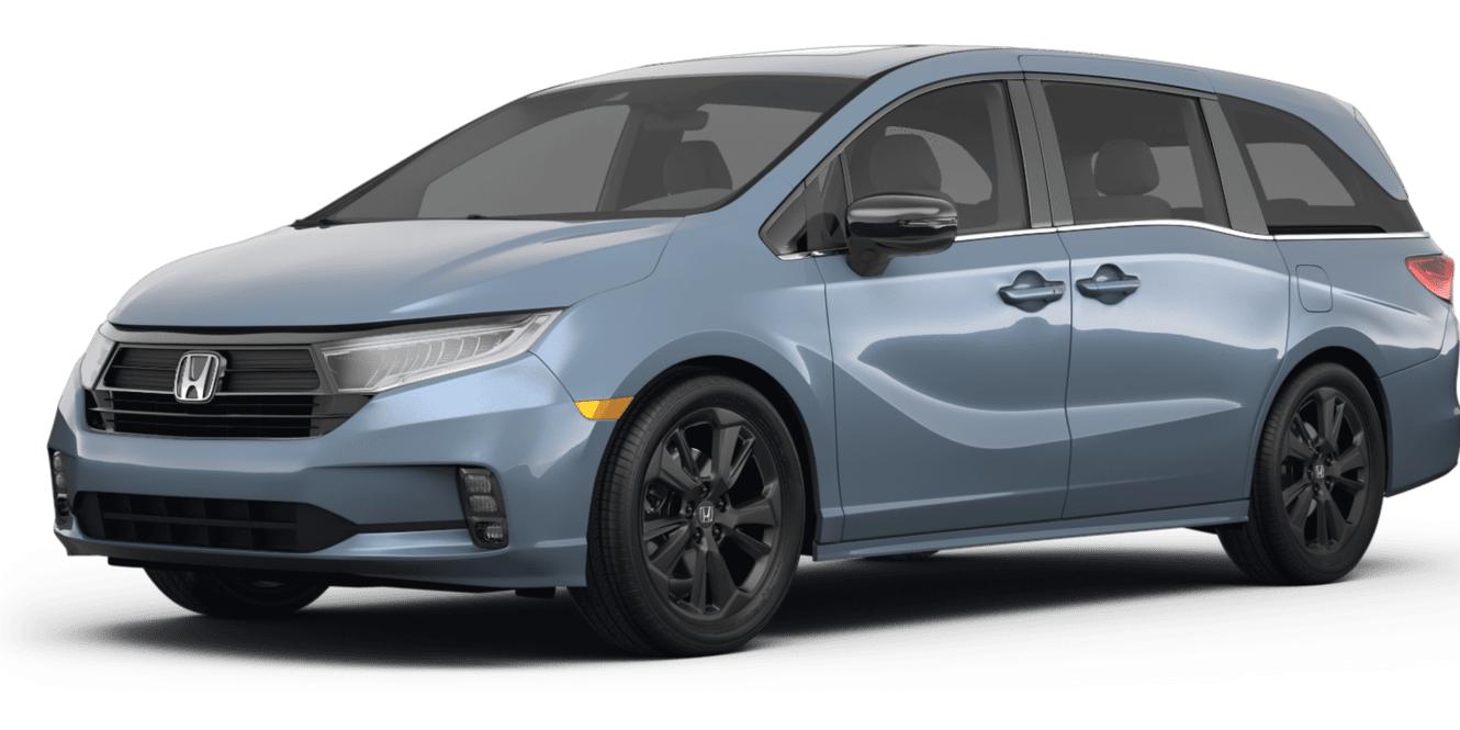 HONDA ODYSSEY 2023 5FNRL6H76PB000034 image