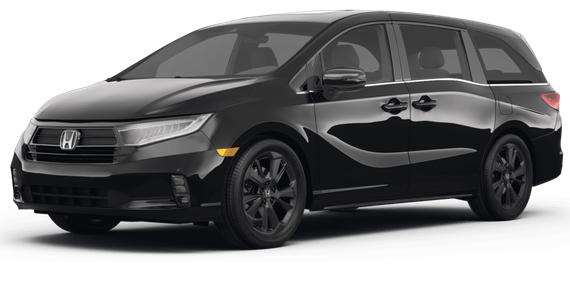 HONDA ODYSSEY 2023 5FNRL6H71PB002676 image