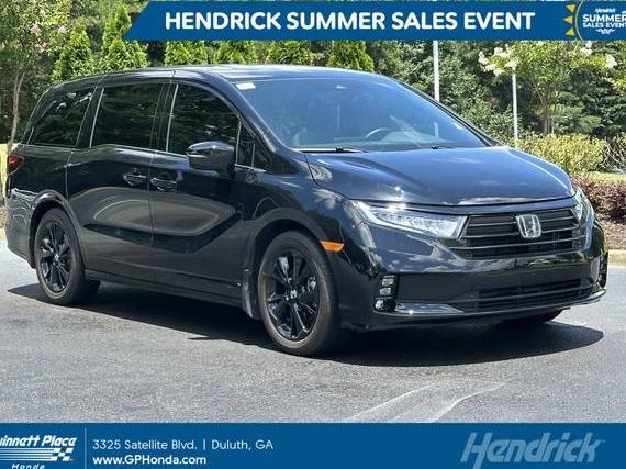 HONDA ODYSSEY 2023 5FNRL6H73PB068257 image