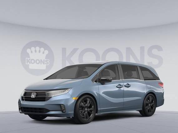 HONDA ODYSSEY 2023 5FNRL6H76PB003063 image