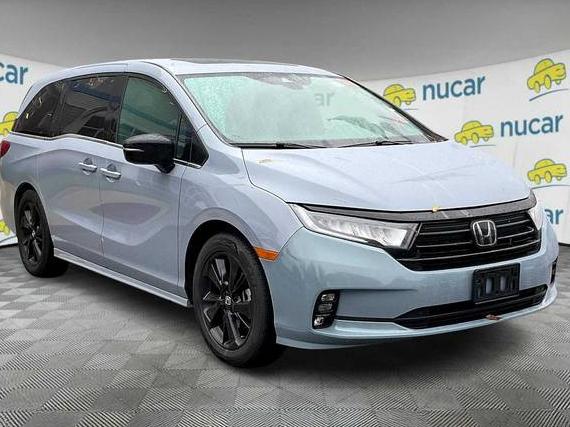 HONDA ODYSSEY 2023 5FNRL6H77PB007607 image