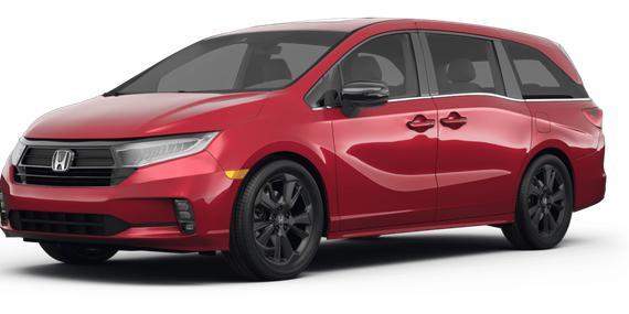 HONDA ODYSSEY 2023 5FNRL6H72PB063499 image