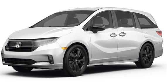 HONDA ODYSSEY 2023 5FNRL6H77PB073901 image