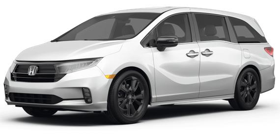 HONDA ODYSSEY 2023 5FNRL6H71PB053482 image
