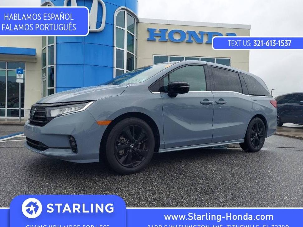 HONDA ODYSSEY 2023 5FNRL6H74PB036854 image