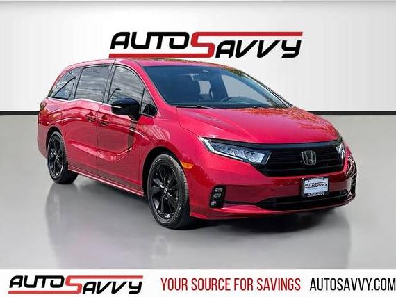 HONDA ODYSSEY 2023 5FNRL6H75PB054893 image