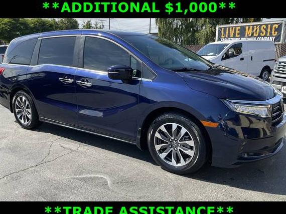HONDA ODYSSEY 2023 5FNRL6H64PB046825 image