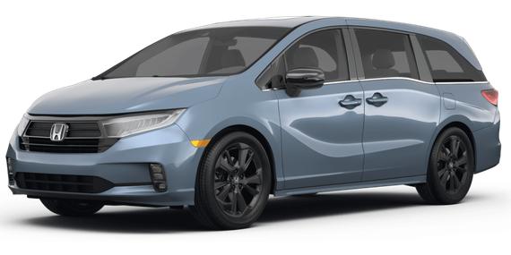 HONDA ODYSSEY 2023 5FNRL6H74PB033162 image