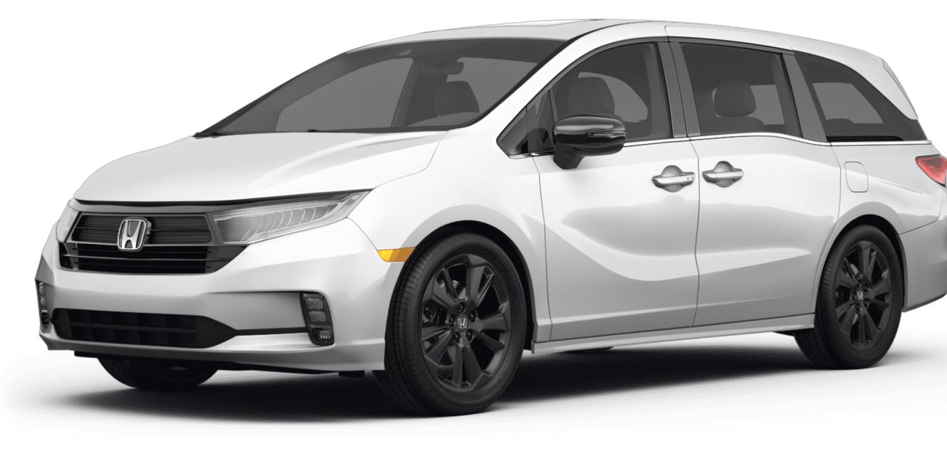 HONDA ODYSSEY 2023 5FNRL6H78PB000360 image