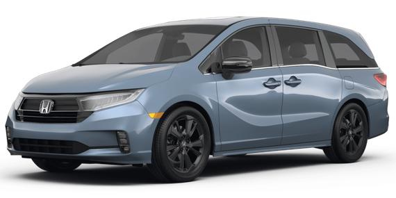 HONDA ODYSSEY 2023 5FNRL6H74PB003045 image